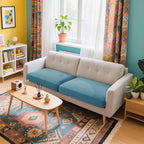 Hokway Stretch Couch Cushion Slipcovers Reversible Cushion Protector Slipcovers - Image 2