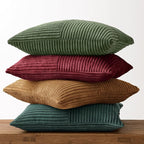 MIULEE Boho Christmas Green Decorative Throw Pillow Covers 18x18 Set of 4 - Image 6