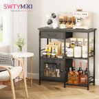 SWTYMIKI Coffee Bar Cabinet for Home - Image 3