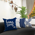 YCOLL Pillow Covers 12x20 Set of 4, Modern Sofa Throw Pillow Cover, Decorative - Image 6