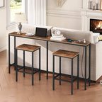 MAHANCRIS 63'' Skinny Console Table - Image 2