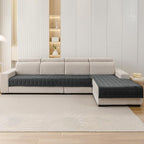 Velvet Couch Covers for Sectional Sofa Washable, Non-Slip L Shaped Sectional - Image 4