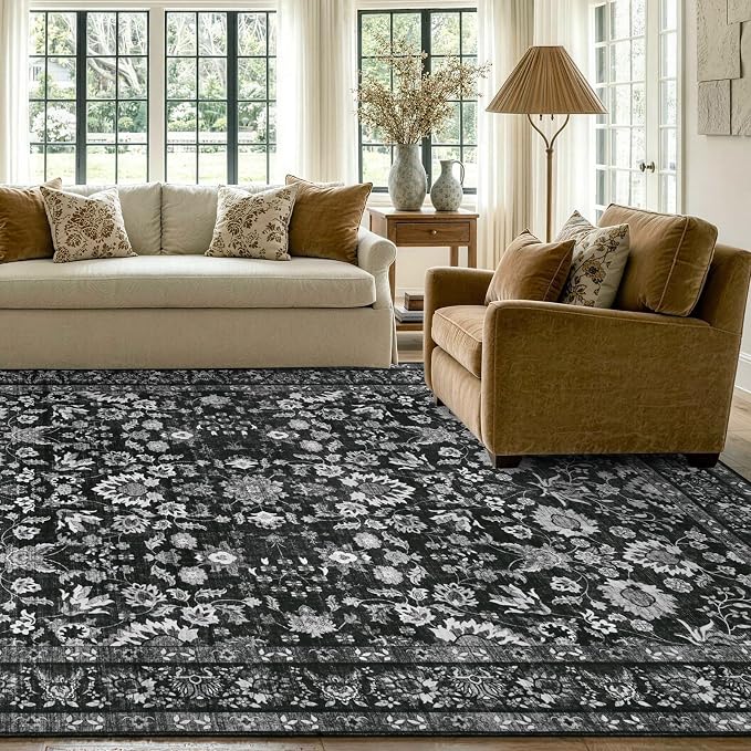 9x12 Ft Extra Large Area Rugs for Living Room, Soft Non-Slip Machine Washable - Image 3