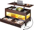 WLIVE Coffee Table, Lift Top Coffee Table by WLIVE