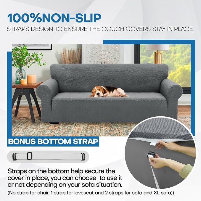 XINEAGE 2026 New 1 Piece Couch Covers - Image 6