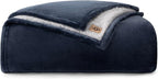 UGG Nita Twin Blanket, Reversible Plush Fleece, UGG Fluff Plush Face, Smooth by Unknown