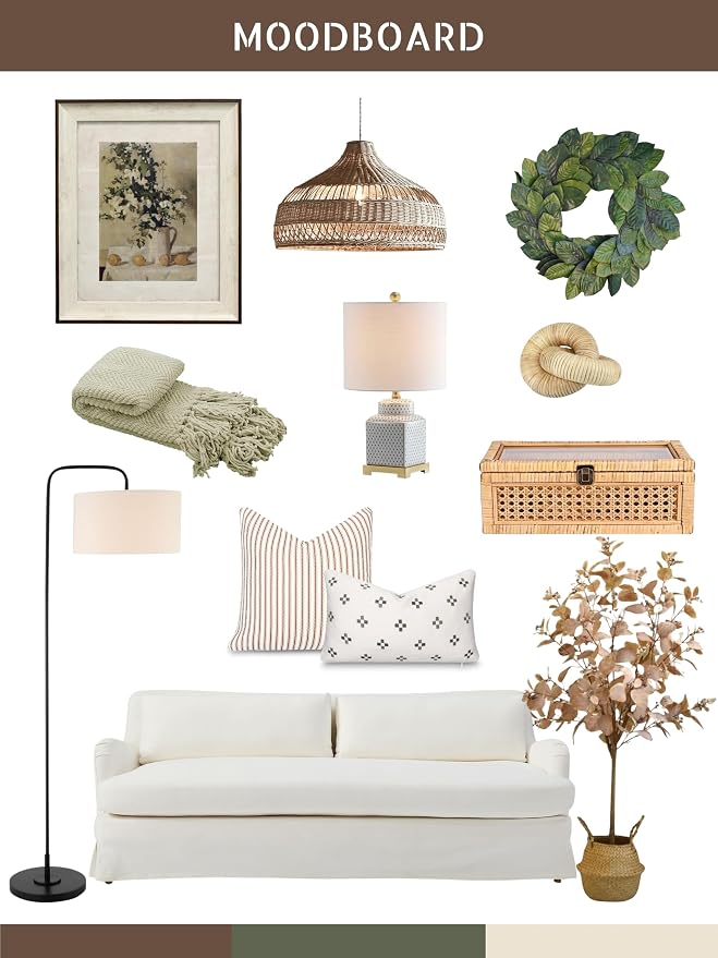 Crumbs Home Modern Farmhouse California Casual Indoor Outdoor Throw Pillow Cover - Image 4