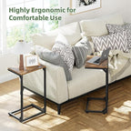 Simple Trending C Shaped End Table, Small Side Table, TV Trays - Image 7