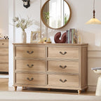 Joaxswe Farmhouse 6 Drawers Dresser - Image 9