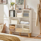 LEYAOYAO 8 Cube Bookshelf, 3 Tier Bookcase - Image 6