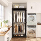 Homykic Bamboo Clothes Rack - Image 4
