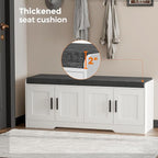 Homleke 2-Tier Storage Bench, Shoe Bench - Image 5