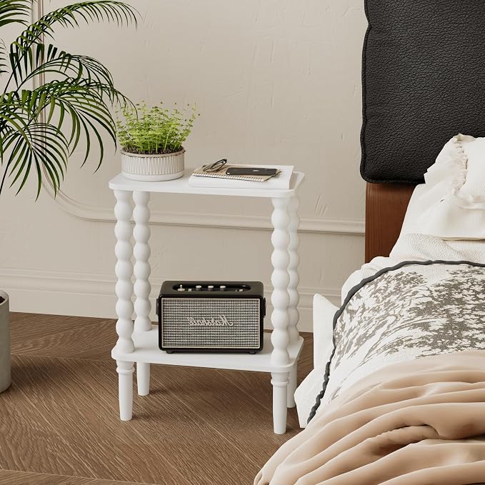 Veegle Narrow Side Table, Small End Table - Image 5