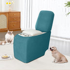 ALIECOM Recliner Sectional Couch Covers L Shape Stretch Corner Reclining - Image 2