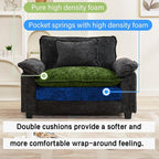 Oprisen Modular Sectional Sofa, Comfy Cloud Couch Sectional Sofa, Chenille Sofa - Image 3