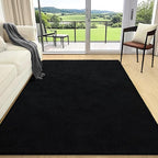 4x6 Area Rugs for Living Room Non Slip Dorm Bedroom Rug, Minimalist Washable by AROGANAREARUG