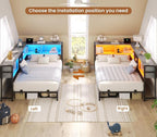 Hasuit Twin Corner Bed Frame - Image 7