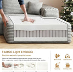 AUGOP 108" Sectional Couches for Living Room Modern Modular Sofa - Image 4
