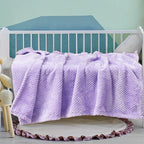 Exclusivo Mezcla Waffle Fleece Throw Blanket - Image 3