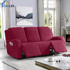 Timeles Recliner Covers for 3 Seater Reclining Couch Covers Sofa Slipcover - Image 7