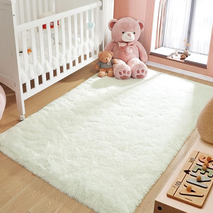 LOCHAS Area Rugs Fluffy Living Room Carpets - Image 6