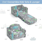 aodisman Thick Comfy Toddler Chair and Couch - Image 3