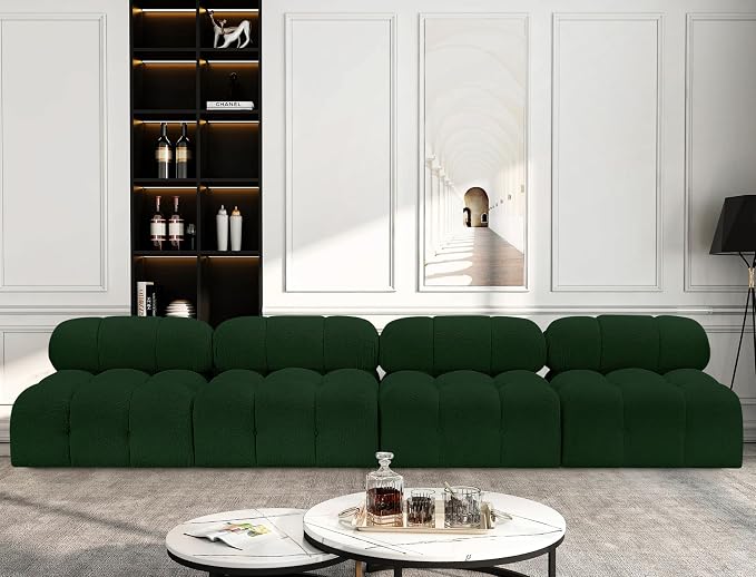 Meridian Furniture 611Green-S136B Ames Collection Modern | Contemporary Modular - Image 2