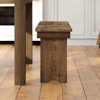 Flash Furniture Hercules Series 40" x 12" Commercial Grade Rustic Solid Pine - Image 7