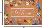 Calloway Mills Butterfly Garden Welcome Doormat 24 x 36 - Image 3