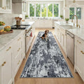 RELEANY Washable Runner 3'x9' Abstract Area Rug by RELEANY