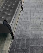 27 Ft Charcoal Extra Long Hallway Runner Rug, Non Slip Washable | Indoor Soft by ORFAHOME