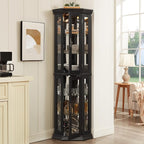 Glass Corner Display Cabinet - Image 8