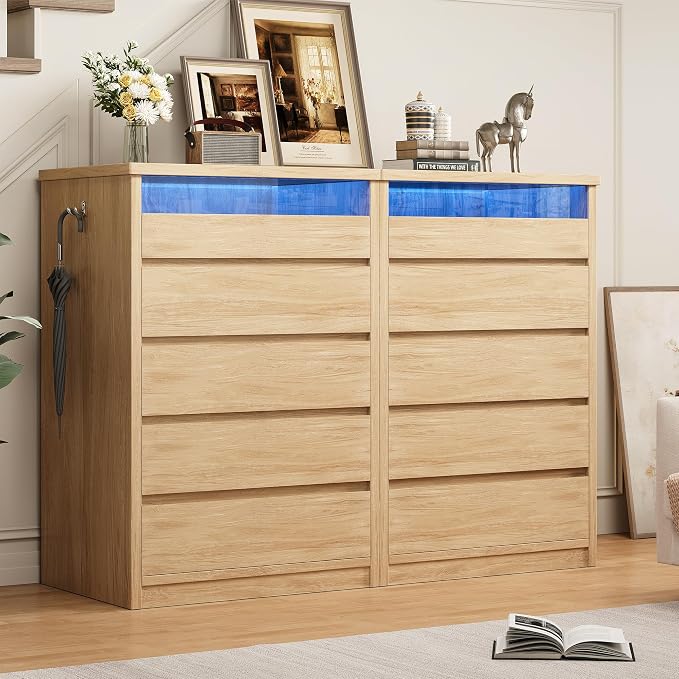 Jocoevol 5 Drawer Dresser for Bedroom - Image 7