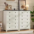 Joaxswe Farmhouse 5 Drawer Dresser by Joaxswe