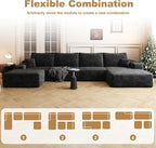 AUGOP 136" Sectional Couches for Living Room Modern Modular Sofa - Image 7