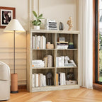 GarveeHome 6 Cube Storage Organizer, 53 Inch Tall Bookcase - Image 8