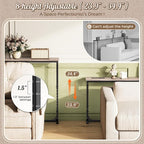Huuger 78.7 Inch Behind Couch Table - Image 4