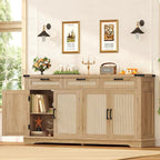 usikey 61” Large Buffet Cabinet - Image 3