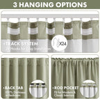 MIULEE 100% Blackout Linen Curtains - Image 5