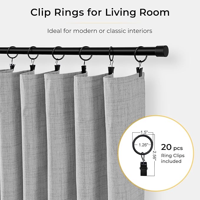 INOVADAY 100% Blackout Curtains - Image 4