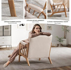 INZOY Mid Century Modern Accent Chair - Image 6