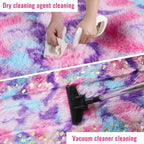 Soft Runner Rugs for Hallway 2x6 Ft, Fluffy Colorful Pastel Princess Carpet | - Image 9