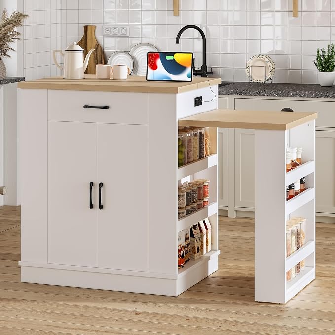 Modern Extendable Dining Table - Image 3
