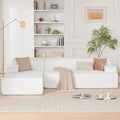 Weture 107" Modular Sectional Cloud Couch, Boneless couches Sponge sectionals by Weture