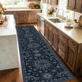 Vacuum-Friendly, 2x10 Washable Area Rug by meejou