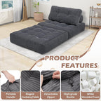 Folding Sofa Bed, Convertible Sleeper Chair - Image 6