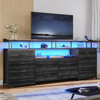 BTHFST 12 Drawers TV Stand Dresser - Image 6