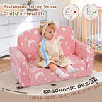 Foryoomi Extra Wide Kids Couch, Kids Sofa, Toddler Sofa, Glow in The Dark - Image 7