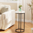 C Shaped End Table, Couch Side Tables - Image 6