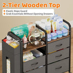 Baby Diaper Caddy Organizer Cart - Image 5